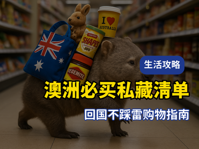 澳洲必买私藏清单｜行李箱爆满也要带的好物清单